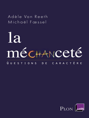 cover image of La méchanceté